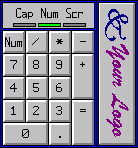 Custom Logo Numeric Panel Image